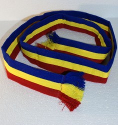 Brau tricolor textil Romania 1.90 cm lungime