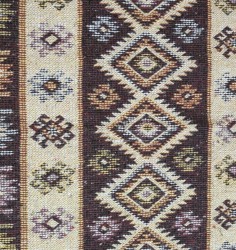 Covoras decor pe rosu inchis II 150 cm