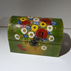 Cufaras Maci si flori de camp obiect unicat