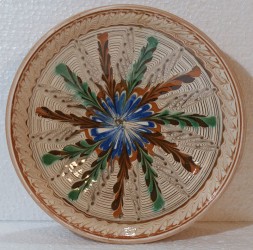 Farfurie floarea vieții, 19 cm