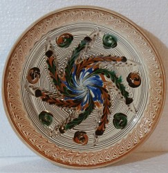 Farfurie decor 20 cm Horezu