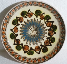 Farfurie din ceramica traditionala de Horezu 20 cm