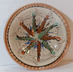 Farfurie tradițională 19 cm  Horezu