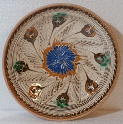 Farfurie tradițională 19 cm Floarea vieții