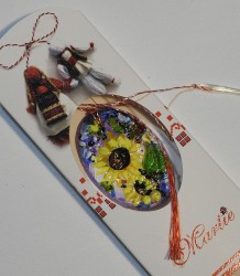 Martisor model Floarea soarelui