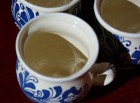 Cana traditionala vin, ceai, 400 ml (albastru)