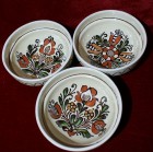 Castron ceramica traditional model floral 16 cm