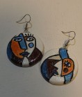  Cercei handmade „Inspirație Picasso” 