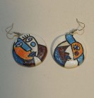  Cercei handmade „Inspirație Picasso” 