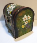 Cufar unicat Narcise, 16x11x13 cm pictat manual