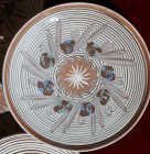 Farfurie ceramica traditionala 17 cm, decor