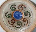 Farfurie unicat decor Horezu 21 cm