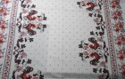 Fata de masa imprimata cocosi 150x160 cm