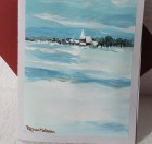 Felicitare Lumea satului iarna 