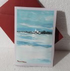 Felicitare Lumea satului iarna 