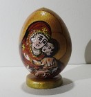 Ou pictat icoana Maica Domnului cu Pruncul
