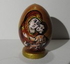 Ou pictat icoana Maica Domnului cu Pruncul