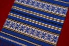 Servet traditional Transilvania, 40x37 cm (albastru)
