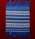 Servetel traditional romanesc Transilvania 40x37 cm (albastru)