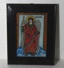 Sf Gavriil, icoana pe sticla